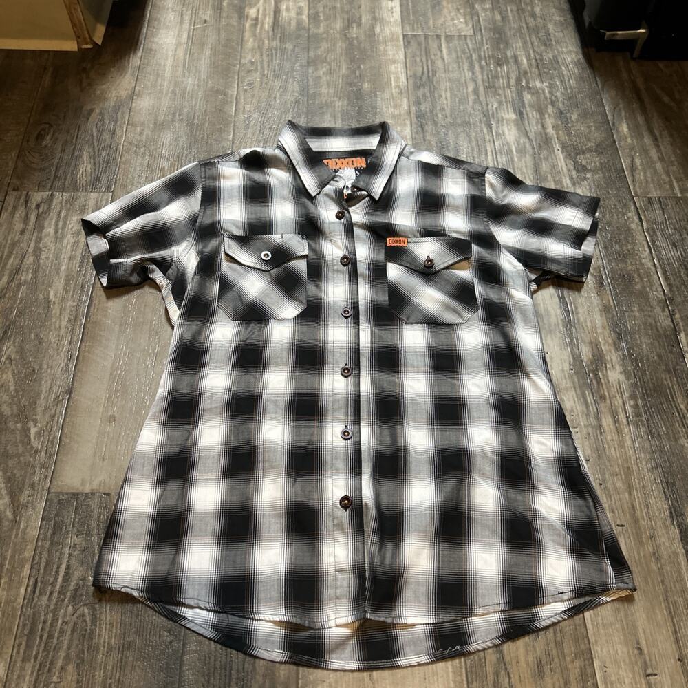 Dixxon Flannel Co Ross Alley Bamboo Blend Plaid Button Up Shirt Men's 3XL